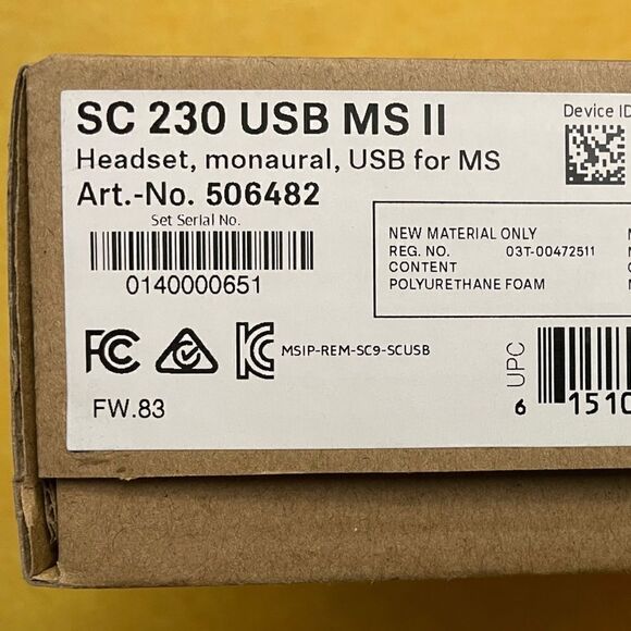 Senheiser headset  - Picture 2 of 4